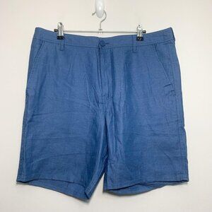 Native Youth Linen Blend Shorts